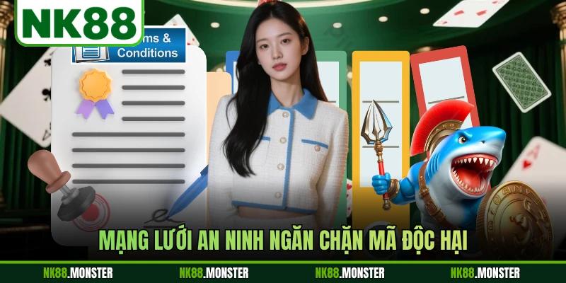 Mạng lưới an ninh ngăn chặn mã độc hại